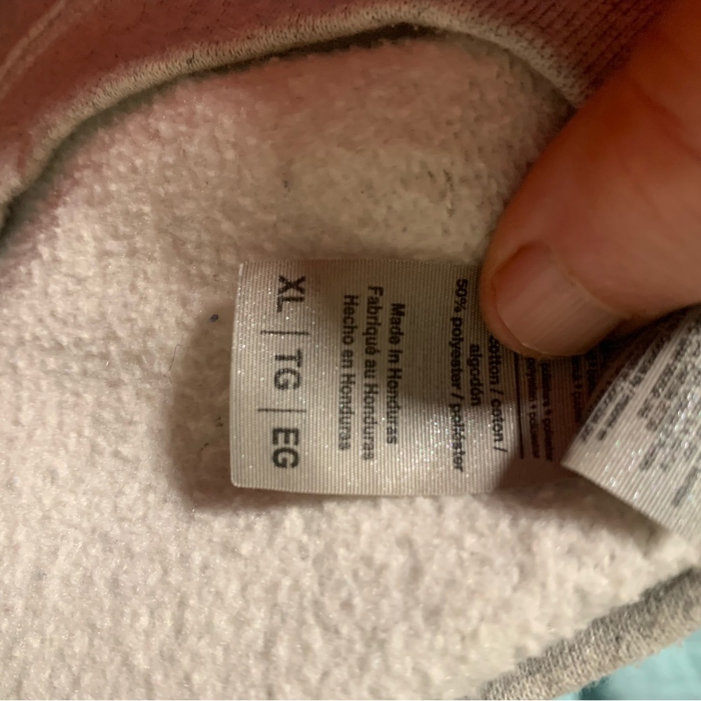 Womens XL Sweatshirt “Gothic Coffee Humor”Distressed/ Faded but Funny & True! - Picture 3 of 8
